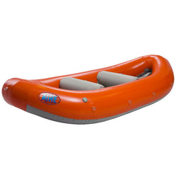 AIRE Puma Self-Bailing Raft in Orange angle
