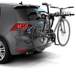 Thule Gateway Pro 3 Bike Trunk Rack with bikes loaded