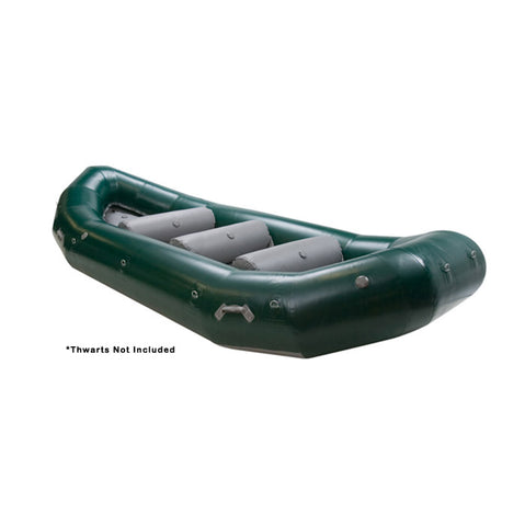 AIRE 156E Self-Bailing Raft in Dark Green right