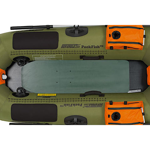 Sea Eagle PackFish7 Fishing Kayak Pro Package top