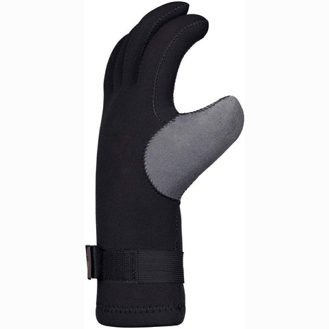 Level Six Electron 3 mm Neoprene Paddling Gloves in Black side