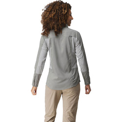 NRS Women's Guide Long-Sleeve Shirt pebble model back
