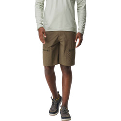 NRS Men's Guide Shorts in Dark Olive detail
