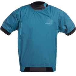 Level Six Huron Short Sleeve Paddling Jacket in Crater Blue front