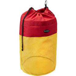 NRS Mesh Drag Bag in Yellow closed