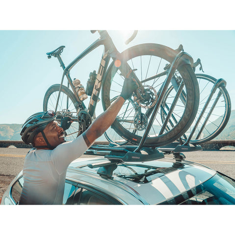 Yakima HighRoad Bike Roof Rack lifestyle