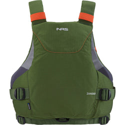 NRS Zander Fishing Lifejacket (PFD) in Charcoal back