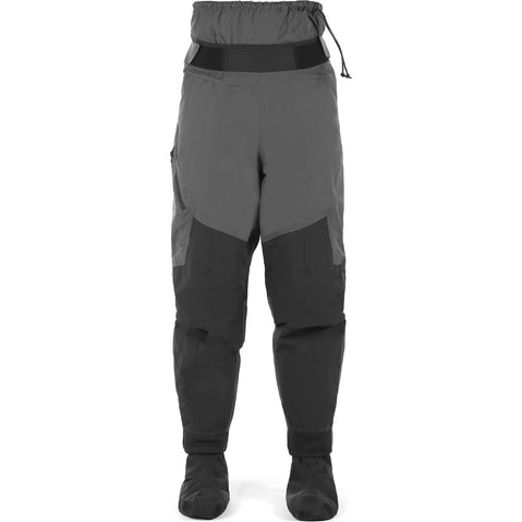 Level Six Surge Semi-Dry Paddling Pants in Charcoal front