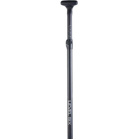 Level 6 1-Piece Carbon SUP Paddle with Power Blade in Silver handle