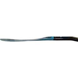 Aqua-Bound Aerial Major Fiberglass Versa-Lok Bent Shaft 4-Piece Kayak Paddle in Blue blade profile