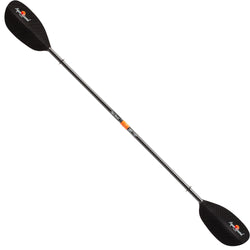 Aqua-Bound Whiskey Carbon Straight Shaft 2-Piece Kayak Paddle angle