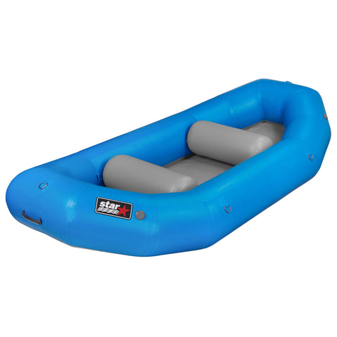 Star Inflatables Starlite 12 Standard Floor Raft in Sky Blue angle