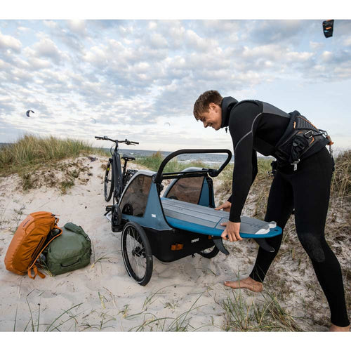 thule courier convertible bike trailer & stroller Thule Courier Bicycle Trailer/Stroller (Closeout)