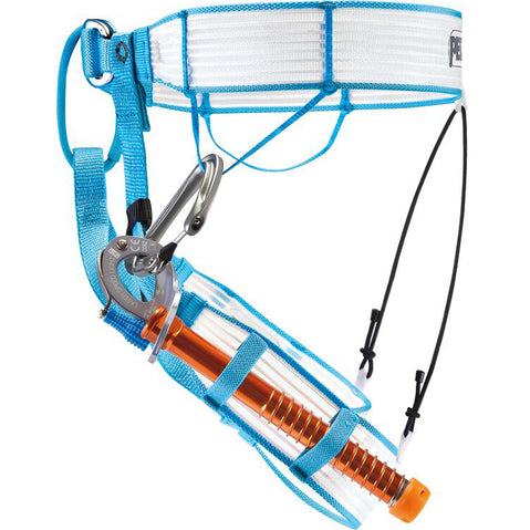 Petzl Altitude Rock Climbing Harness in Blue side