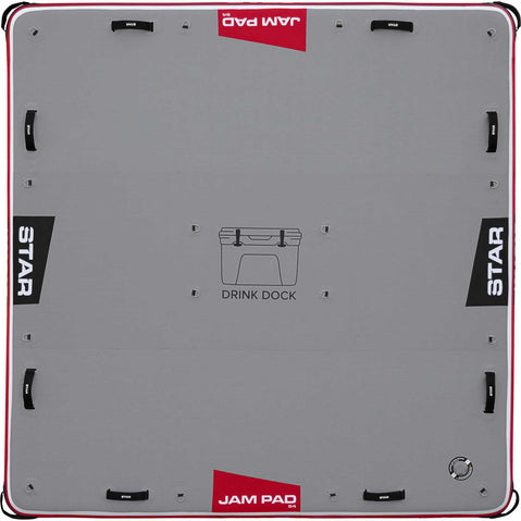 Star Jam Pad Inflatable Dock 64 top