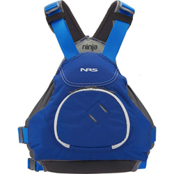 NRS Ninja Kayak Lifejacket (PFD) Blue front