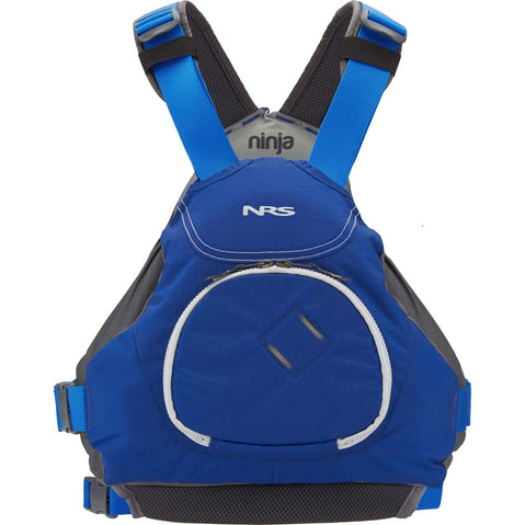 NRS Ninja Kayak Lifejacket (PFD) Blue front