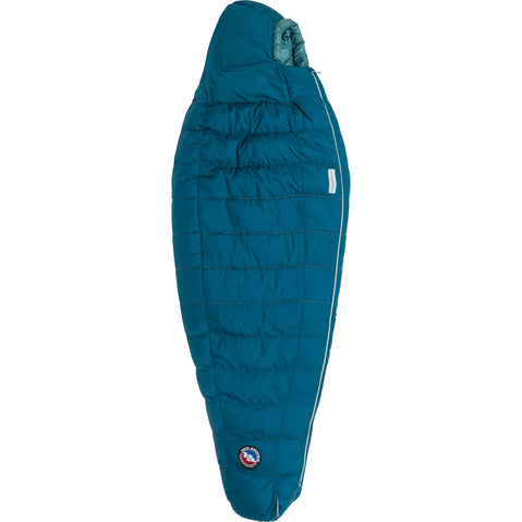 Big Agnes Women's Sidewinder SL 20 Degree Down Sleeping Bag in Lyons Blue/Teal front