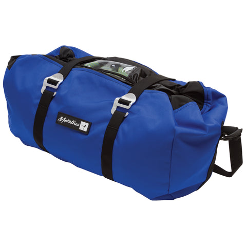 Metolius Ropemaster HC Rock Climbing Rope Bag in Blue angle