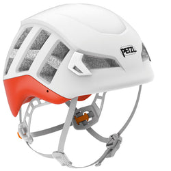Petzl Meteor Climbing Helmet in Red angle