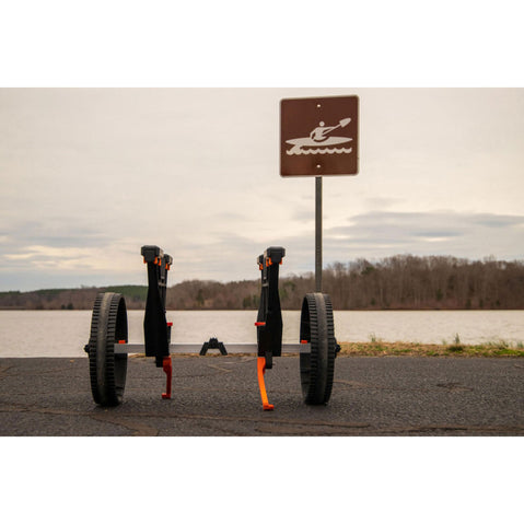 YakAttack TowNStow Bunkster Kayak Cart handle