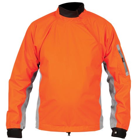 Kokatat Men's GORE-TEX PacLite Paddling Jacket in Tangerine front