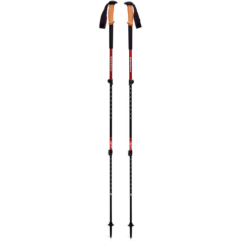 Black Diamond Trail Cork Trekking Poles in Picante full