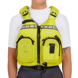 NRS Chinook OS Lifejacket (PFD) in Citrus model front