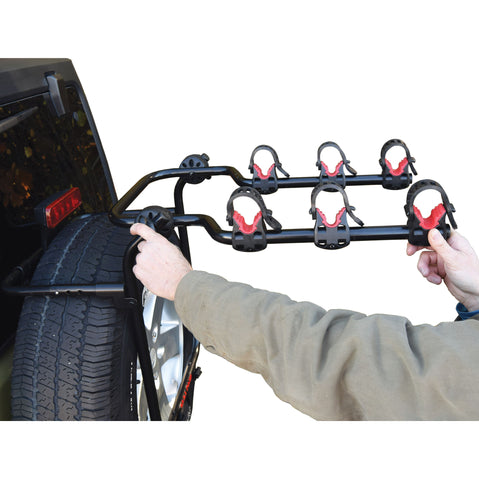 Malone RunWay Bike Spare Tire Rack cradles