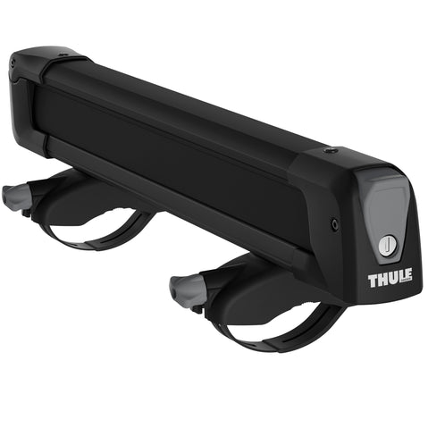 Thule SnowPack Ski/Snowboard Roof Rack in Black angle