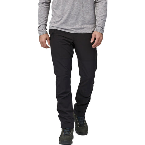 Patagonia Men's Point Peak Trail Pants in Black model front