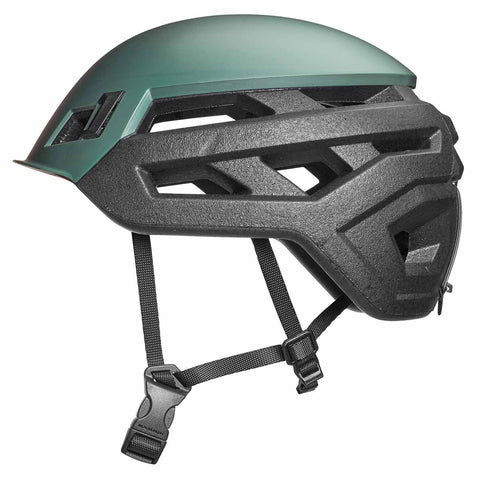 Mammut Wall Rider Rock Climbing Helmet Dark Jade side view