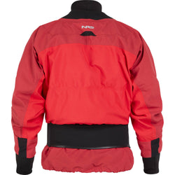 NRS Men's Rev GORE-TEX Pro Dry Top in Red back