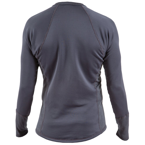 Kokatat Men's Polartec Power Dry Outercore Long Sleeve Shirt in Coal back
