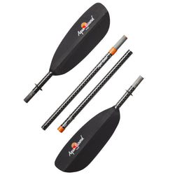 Aqua Bound Tango Carbon Straight Shaft 4-Piece Kayak Paddle pieces