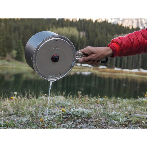 MSR WindBurner Sauce Pot lifestyle