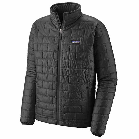Patagonia Men's Nano Puff Jacket in Forge Grey angle