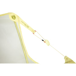 Nemo Equipment Moonlite Elite Reclining Camp Chair in Citron reclining hardware