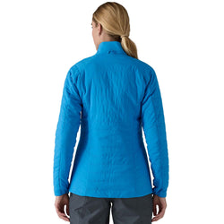 Patagonia Women's 3-in1 Powder Town Jacket in Smolder Blue model back