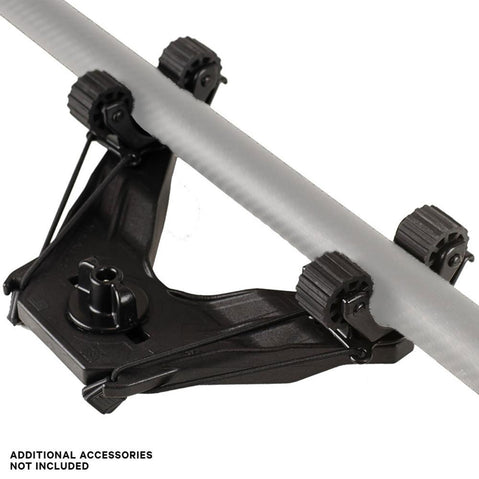 YakAttack DoubleHeader with Dual RotoGrip Paddle Holder installed
