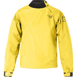 Level Six Whirlpool Youth Paddling Jacket in Bright Yellow front view