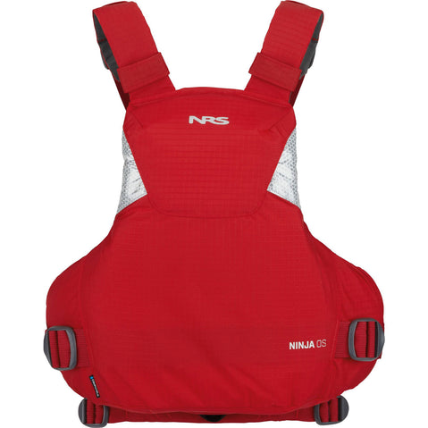 NRS Ninja OS Lifejacket (PFD) in Red back