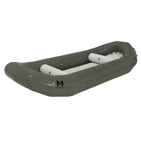 Maravia Zephyr 15 Self-Bailing Raft in Royal Blue angle