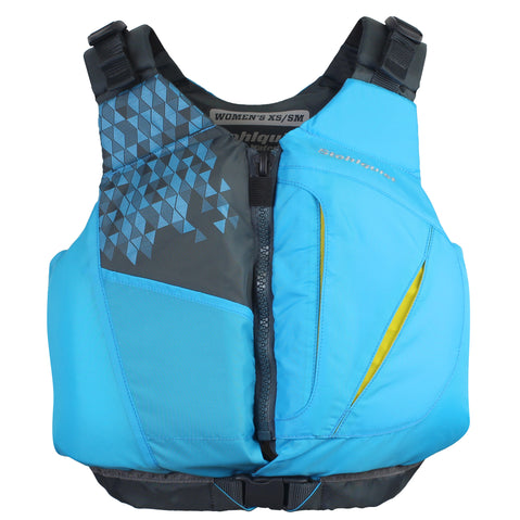 Stohlquist Women's Escape Kayak Lifejacket (PFD) in Sail Blue front
