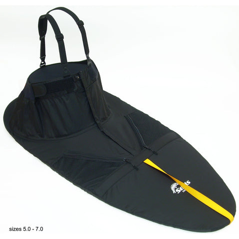 Seals Sprayskirts Sneak Zippered Kayak Spray Skirt angle