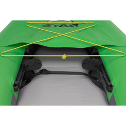 Star Paragon Inflatable Kayak footpegs