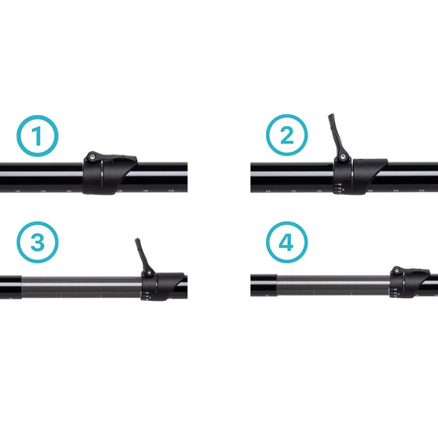 Bending Branches Angler Classic Versa-Lok 2-Piece Kayak Fishing Paddle ferrule instructions