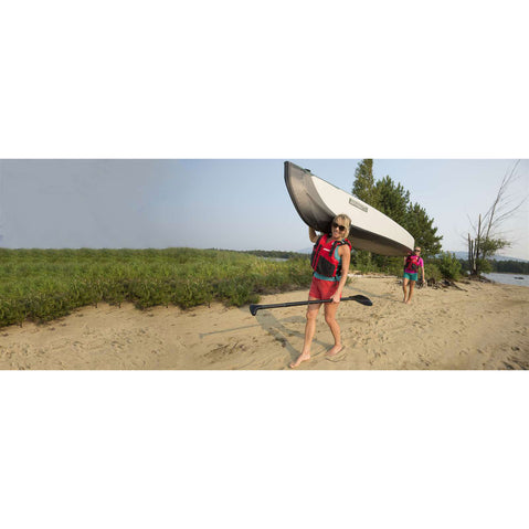 Sea Eagle TravelCanoe TC16 Start Up 2 Person Inflatable Canoe Package lifestyle