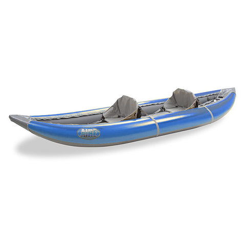 AIRE Lynx II Tandem Inflatable Kayak in Blue angle