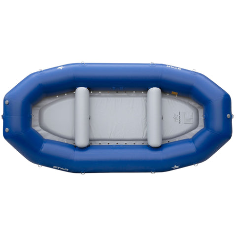 Star Outlaw 120 Self-Bailing Raft in Blue side